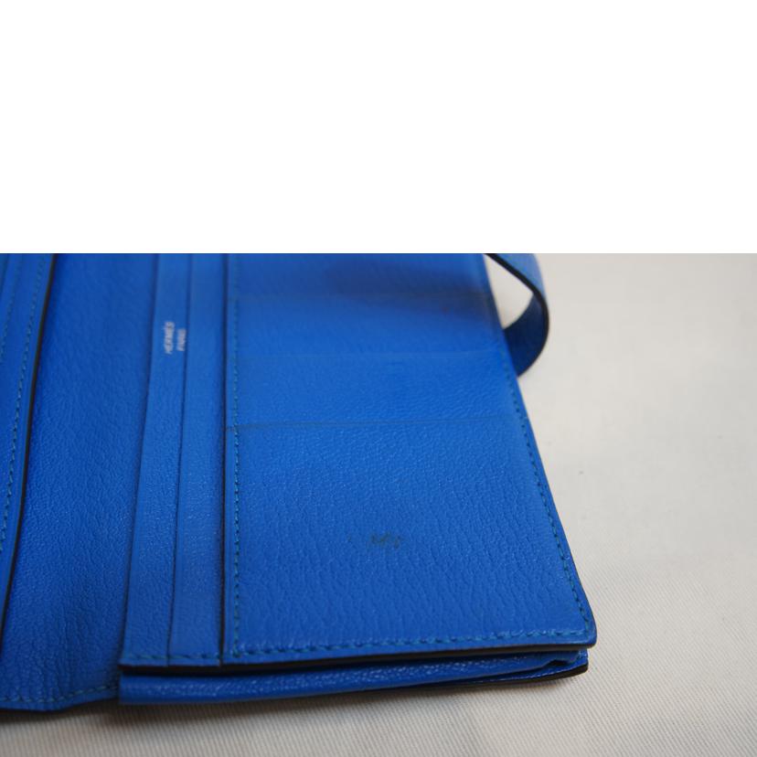 HERMES エルメス/ベアンスフレ/ブルー//C/ABランク/92