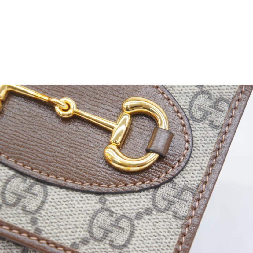 GUCCI グッチ/GGスプリームホースビット2つ折り財布/621891//584***/Aランク/05