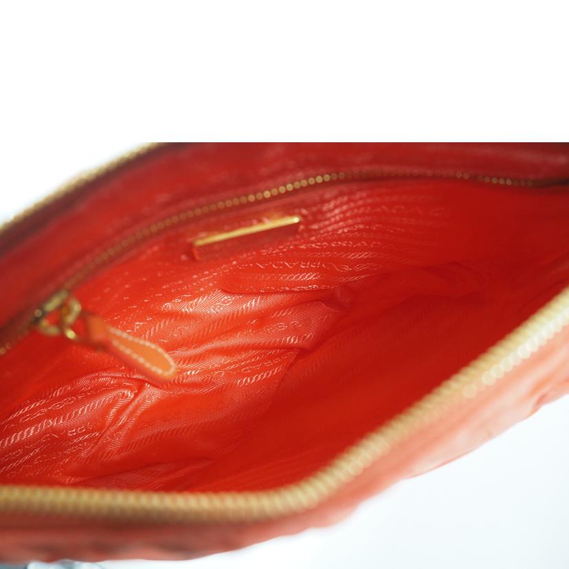 PRADA プラダ/ワンショルダー ハンドバッグ コーラル/BR3774//Bランク/79