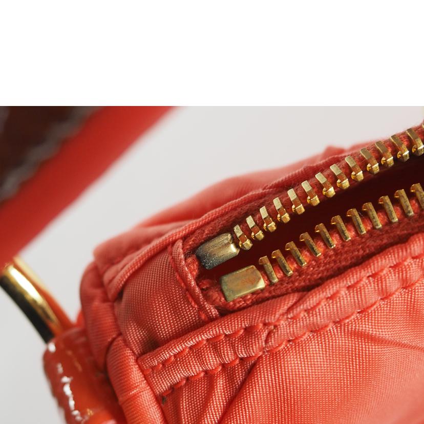 PRADA プラダ/ワンショルダー ハンドバッグ コーラル/BR3774//Bランク/79