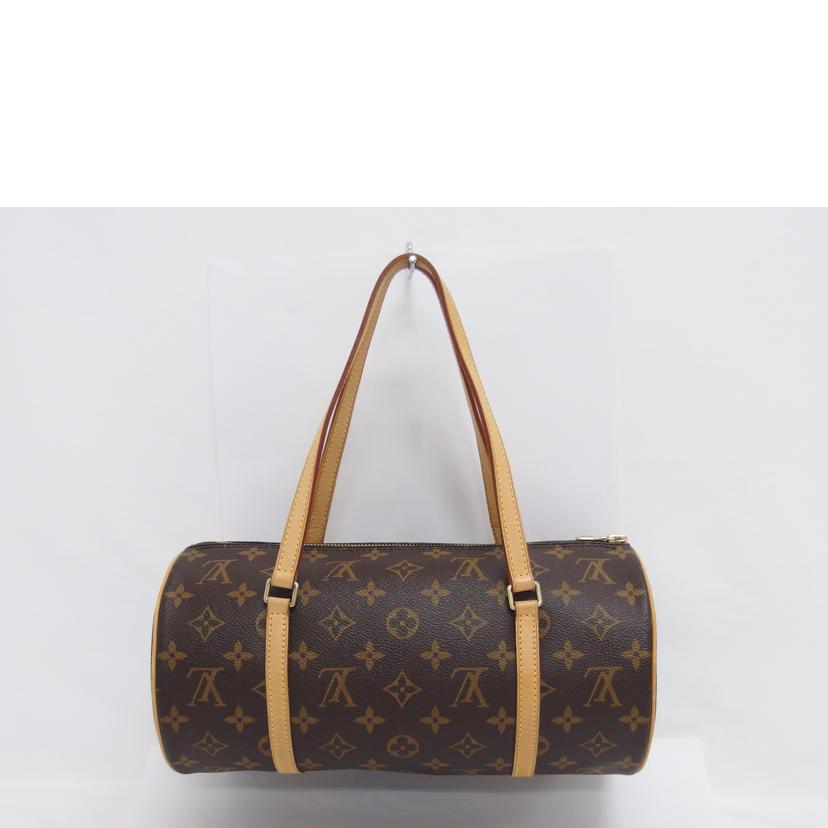 LV ルイ・ヴィトン ビトン ショルダーバッグ ハンドバッグ トートバッグ ブラウン メンズ レディース 定番 人気 LV 斜め掛け 肩がけ/パピヨン30旧型/モノグラム/M51385//MB0***/ABランク/04