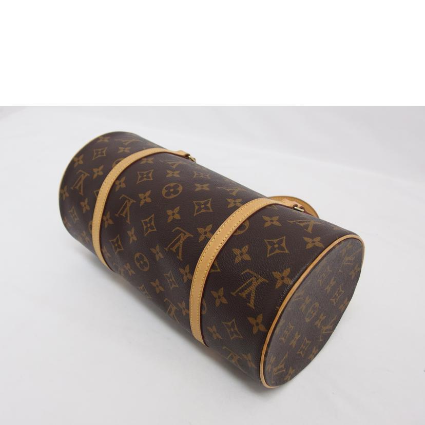 LV ルイ・ヴィトン ビトン ショルダーバッグ ハンドバッグ トートバッグ ブラウン メンズ レディース 定番 人気 LV 斜め掛け 肩がけ/パピヨン30旧型/モノグラム/M51385//MB0***/ABランク/04