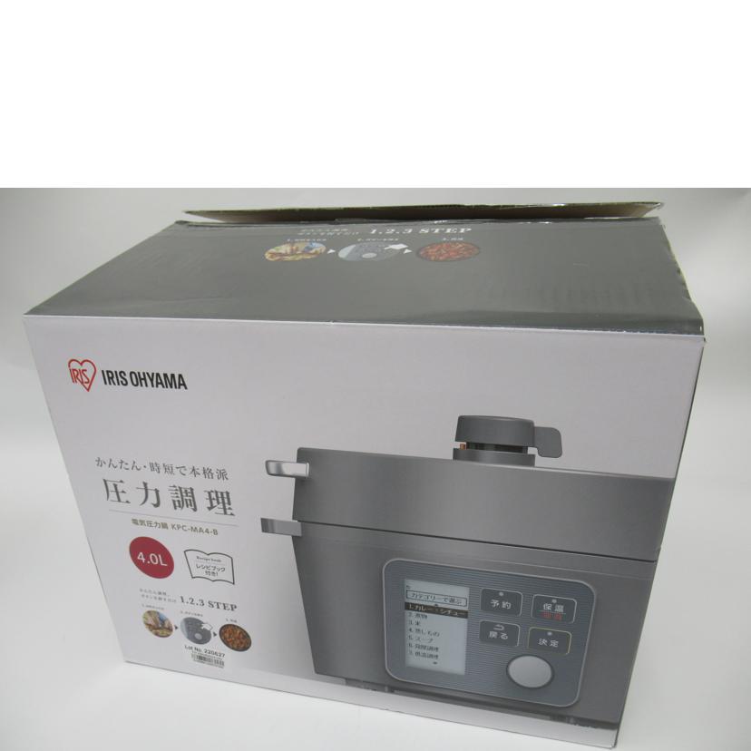 IRISOHYAMA アイリスオーヤマ/電気圧力鍋/KPC-MA4//220600768/SAランク/63