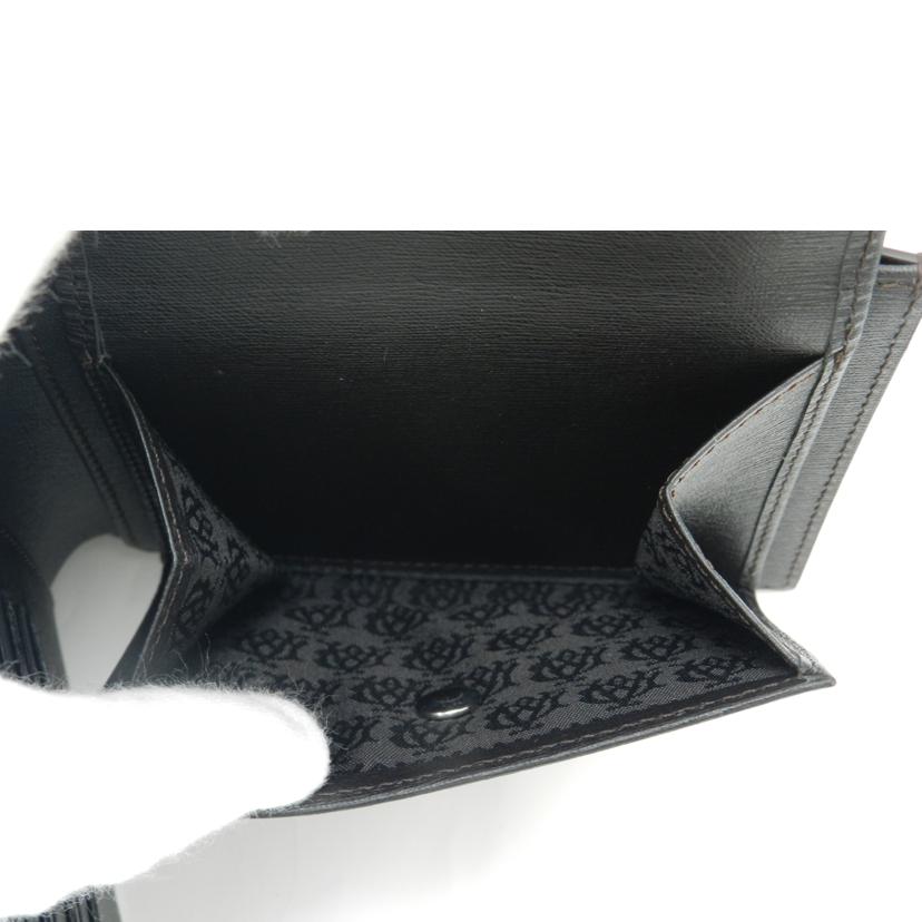 dunhill ダンヒル/サイドカー・レザー二つ折り財布/ダークブラウン/FP3070E//0221/SAランク/69