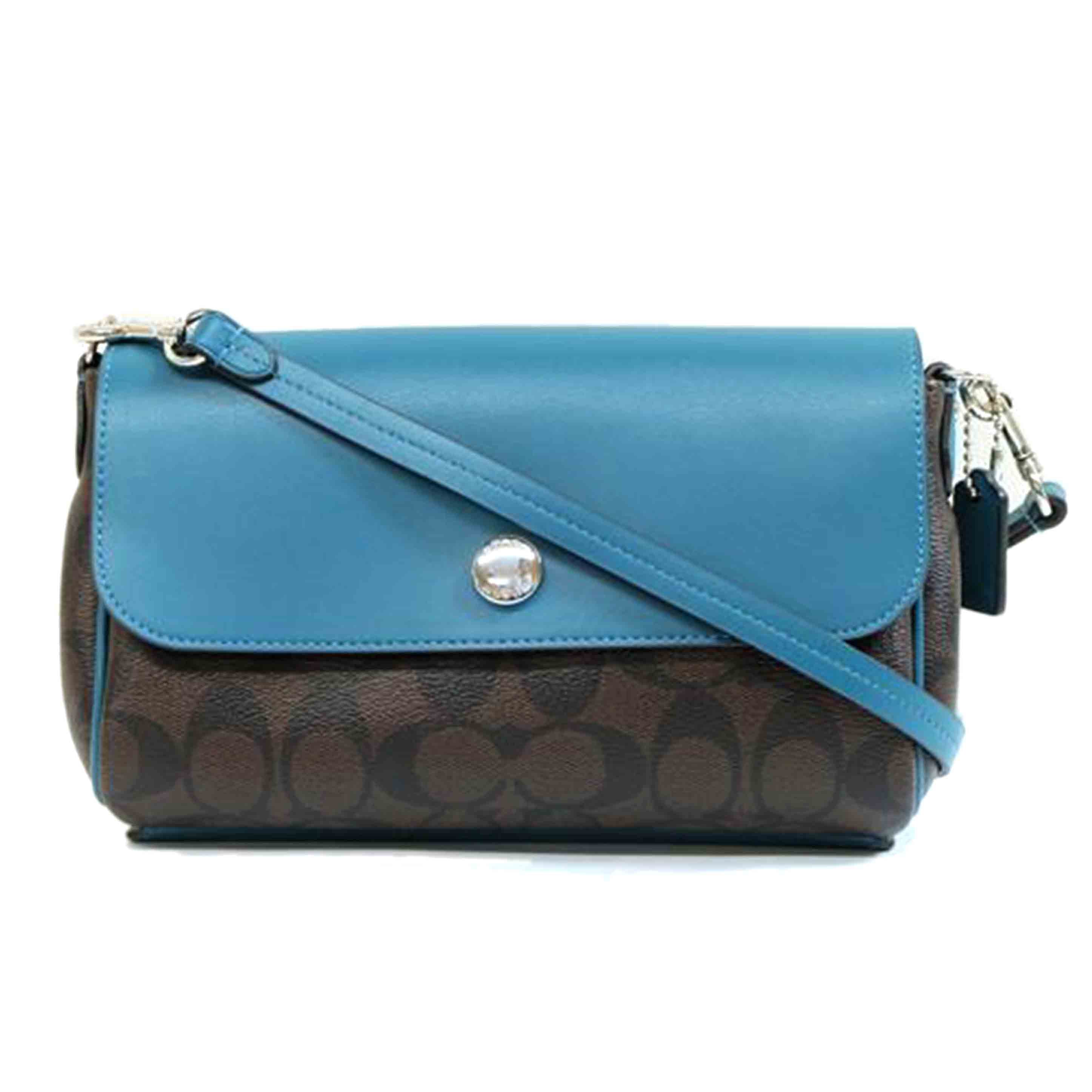 COACH コーチ/PVCシグネチャーリバーシブルポシェット/F59534//G17**/Aランク/71