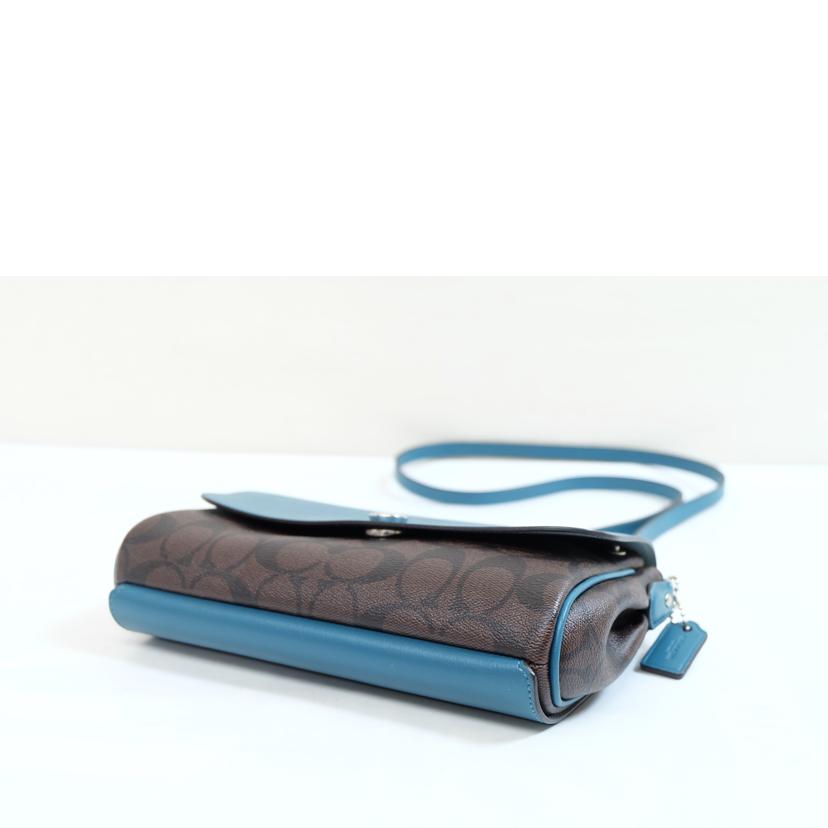 COACH コーチ/PVCシグネチャーリバーシブルポシェット/F59534//G17**/Aランク/71