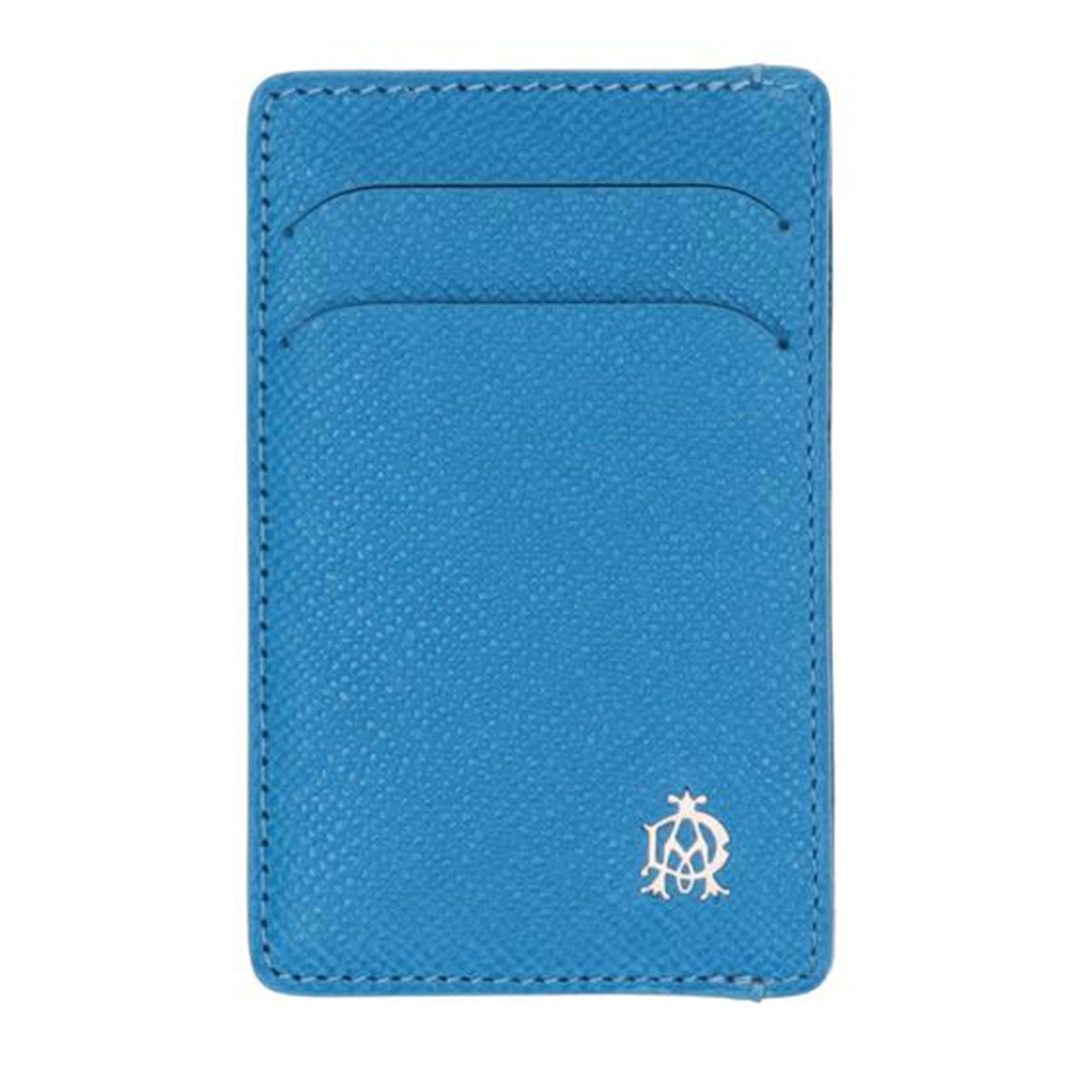 dunhill ダンヒル/レザーカードケース/ブルー//Aランク/75