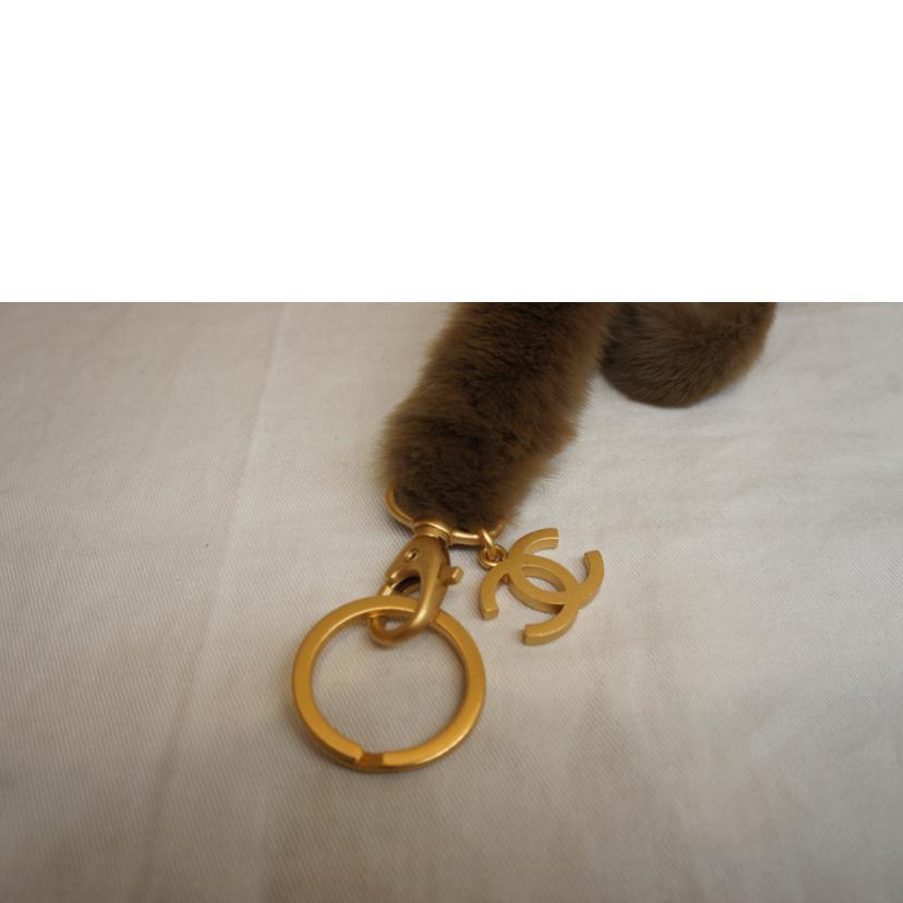 CHANEL シャネル/ココマークストラップリアルファー//Aランク/92