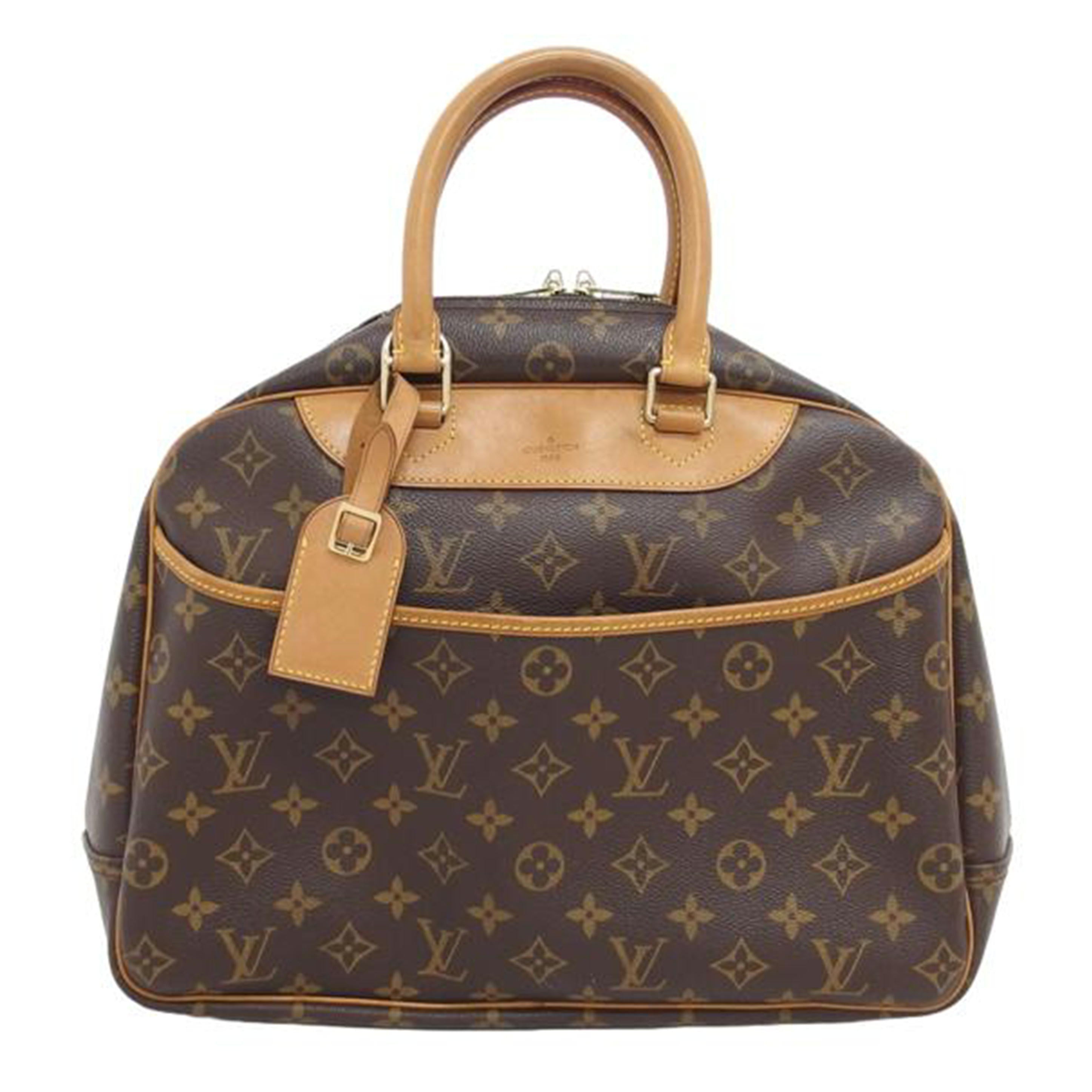 LV ルイ・ヴィトン ビトン ショルダーバッグ ハンドバッグ トートバッグ ブラウン メンズ レディース 定番 人気 LV 斜め掛け 肩がけ/ドーヴィル/モノグラム/M47270//MB0***/Bランク/04