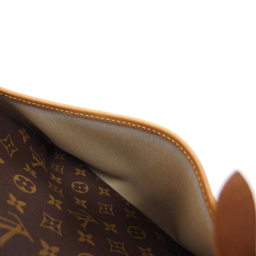LV ルイ・ヴィトン ビトン ショルダーバッグ ハンドバッグ トートバッグ ブラウン メンズ レディース 定番 人気 LV 斜め掛け 肩がけ/ドーヴィル/モノグラム/M47270//MB0***/Bランク/04
