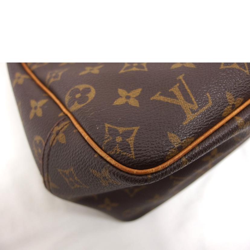 LV ルイ・ヴィトン ビトン ショルダーバッグ ハンドバッグ トートバッグ ブラウン メンズ レディース 定番 人気 LV 斜め掛け 肩がけ/ドーヴィル/モノグラム/M47270//MB0***/Bランク/04