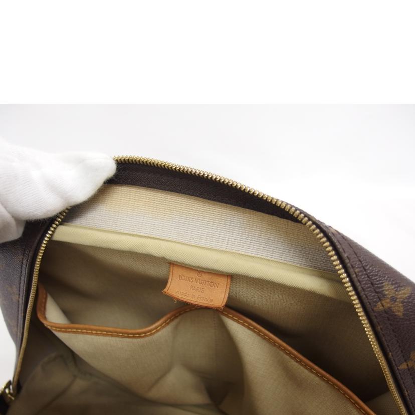 LV ルイ・ヴィトン ビトン ショルダーバッグ ハンドバッグ トートバッグ ブラウン メンズ レディース 定番 人気 LV 斜め掛け 肩がけ/ドーヴィル/モノグラム/M47270//MB0***/Bランク/04