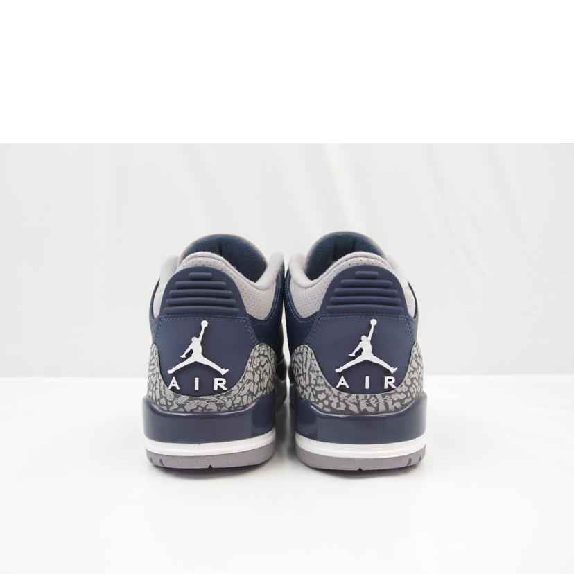 NIKE/NIKE AIR JORDAN 3 RETRO mid night navy/CT8532-401//Aランク/83