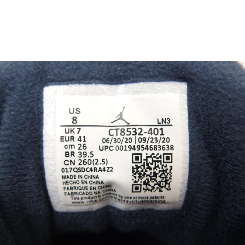 NIKE/NIKE AIR JORDAN 3 RETRO mid night navy/CT8532-401//Aランク/83