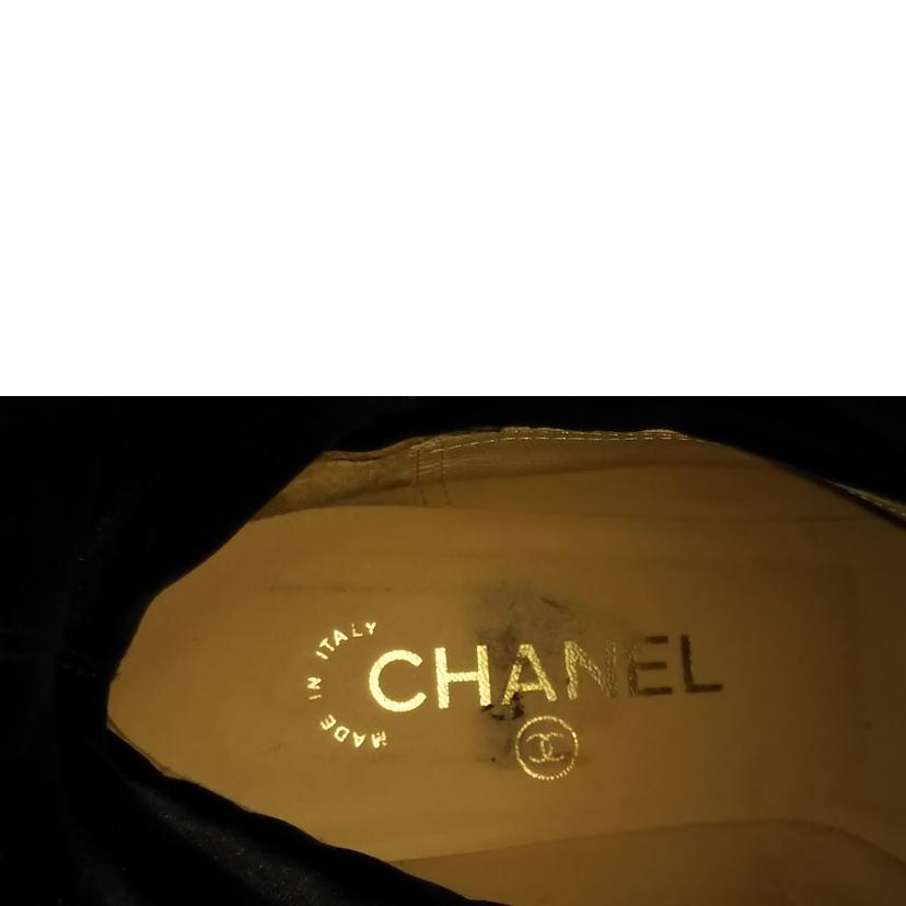 CHANEL シャネル/ココマーク ウエスタンブーツ BLK/G26068//ABランク/07