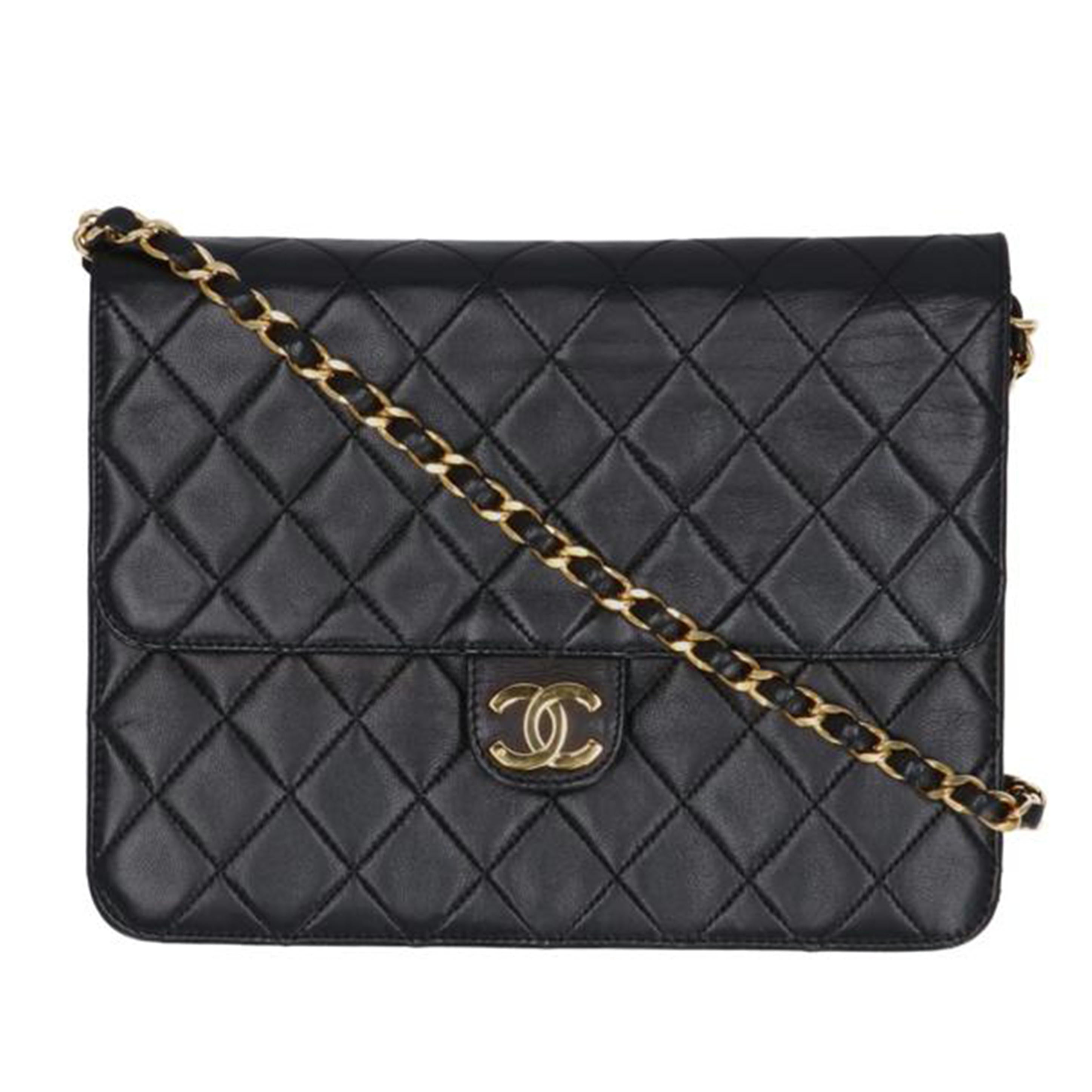 CHANEL シャネル/マトラッセ プッシュロックチェーンショルダー//374****/ABランク/75
