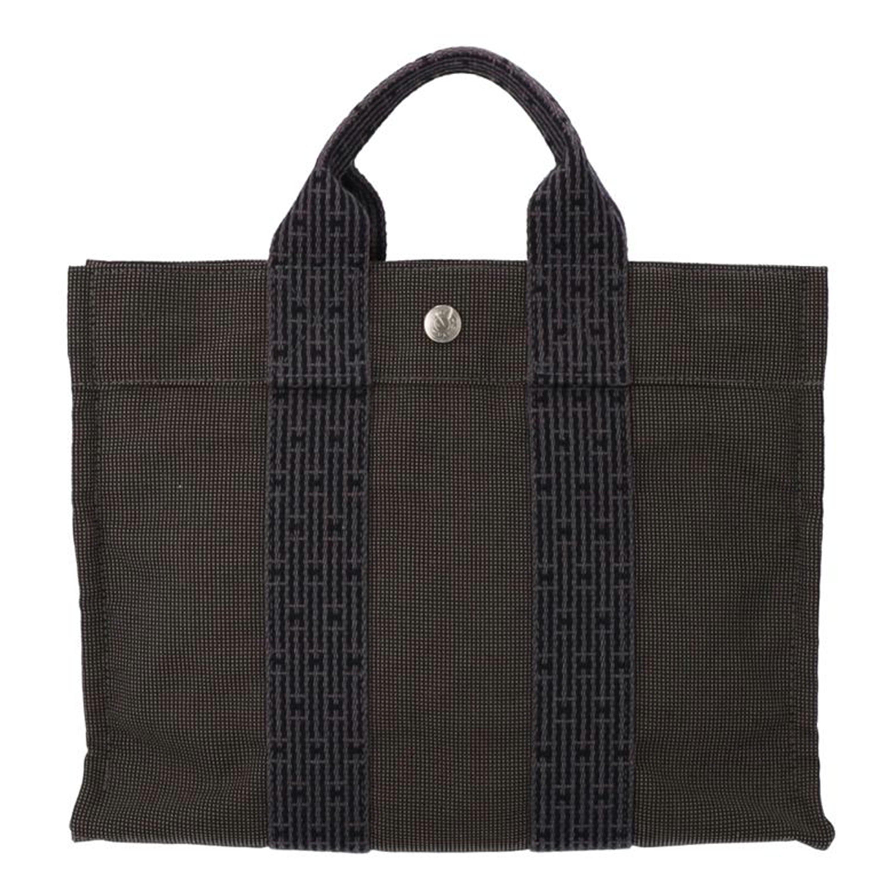 HERMES エルメス/HERMES エールライントートPM 黒 //ABランク/75