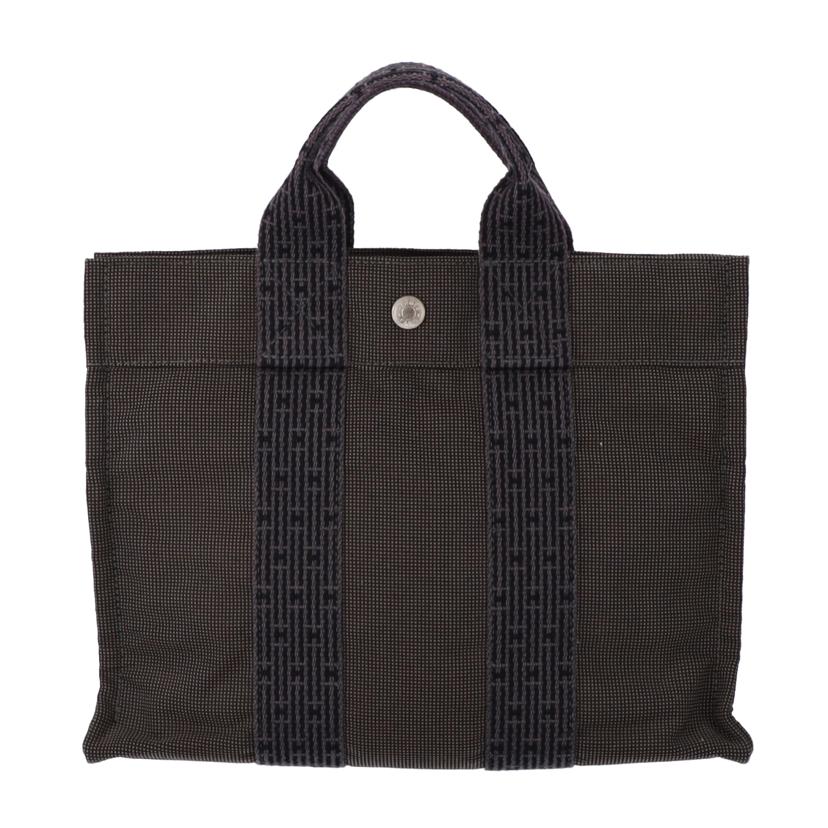 HERMES エルメス/HERMES エールライントートPM 黒 //ABランク/75