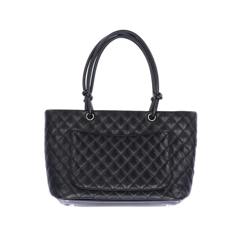 CHANEL シャネル /カンボンライン/ラージトートバッグ/A25169//9129358/ABランク/75