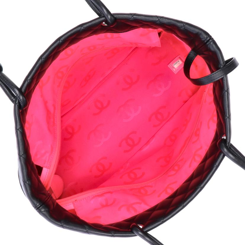 CHANEL シャネル /カンボンライン/ラージトートバッグ/A25169//9129358/ABランク/75