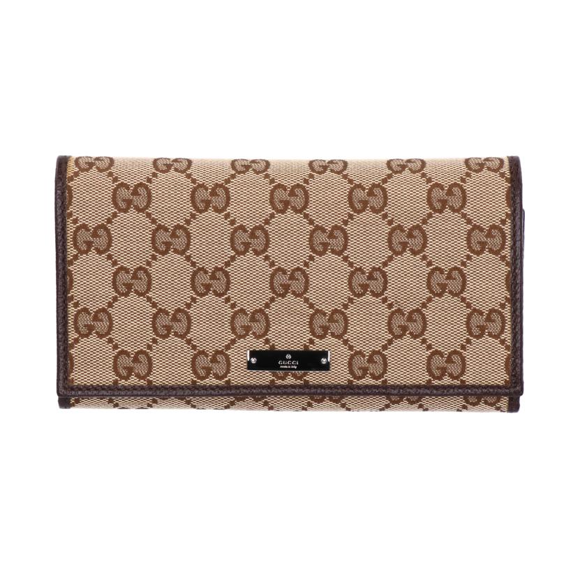 GUCCI グッチ/GGキャンバス長財布/244946//0959/ABランク/75