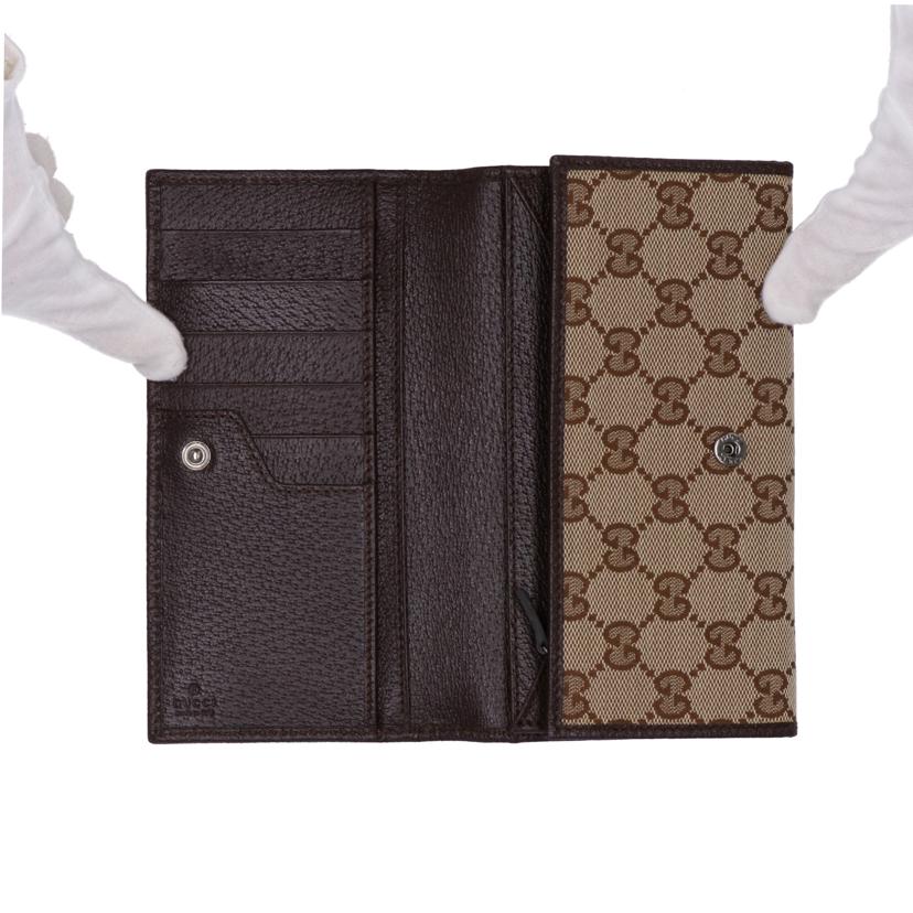 GUCCI グッチ/GGキャンバス長財布/244946//0959/ABランク/75