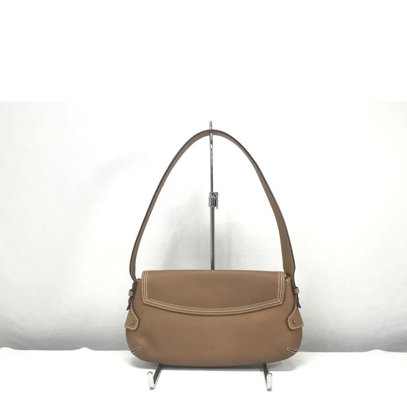 Salvatore Ferragamo サルバトーレ フェラガモ/ガンチーニ レザーショルダーバッグ/215823/Bランク/52