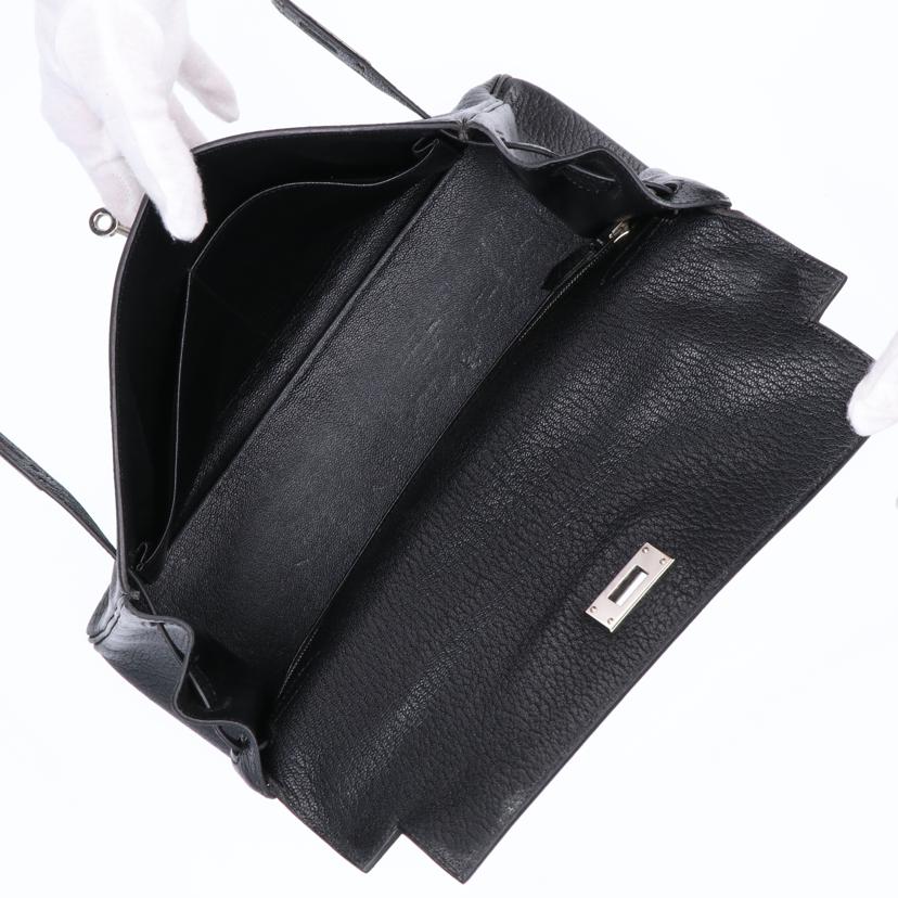 HERMES エルメス/HERMES S金具 ケリー32(ウチヌイ)コロマンデル 045084CK/□F刻印//ABランク/75