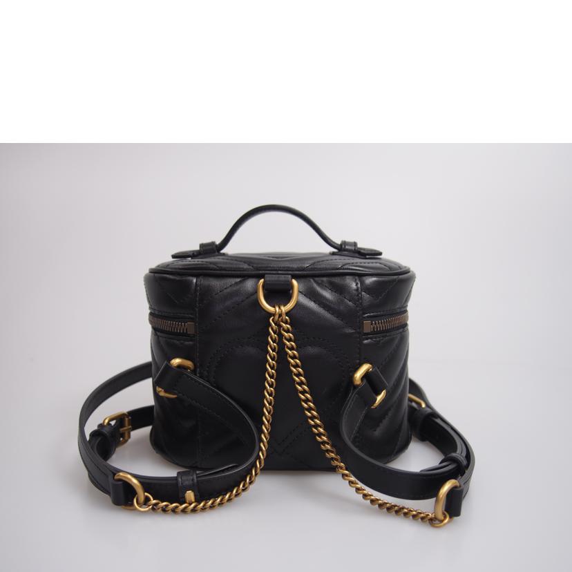 GUCCI グッチ/GGマーモントミニバックパック/598594//0416/Aランク/76