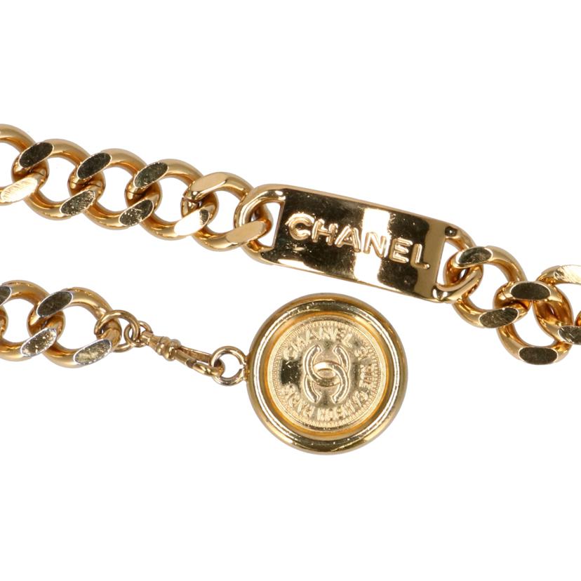 CHANEL シャネル/CHANEL ゴールドコインチェーンベルト //ABランク/75