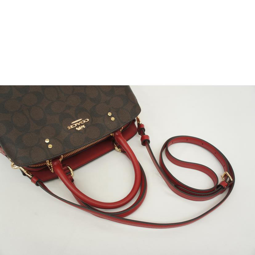 COACH コーチ/シグネチャーミニリリーキャリーオール2WAYショルダー/91494//E2148/SAランク/05