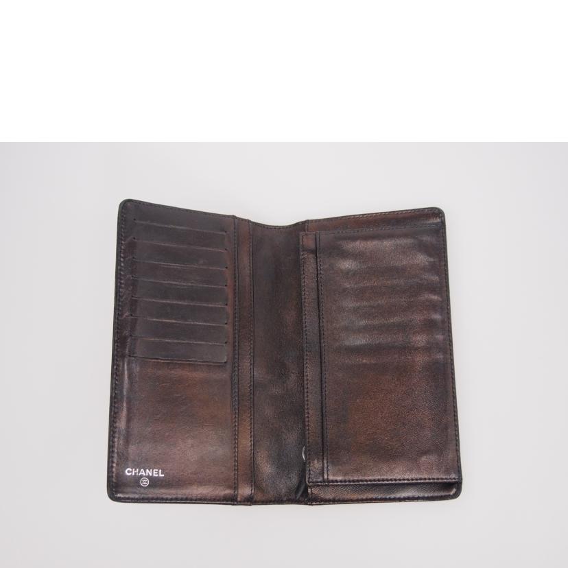 CHANEL シャネル/アイコンラインウォレット//3326253/ABランク/76