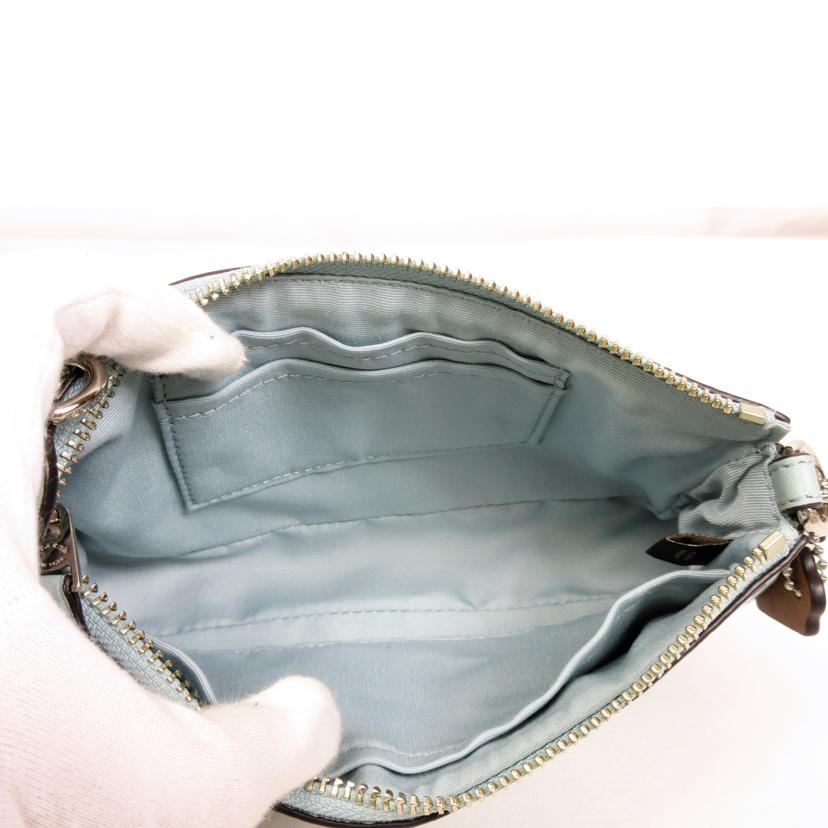 COACH コーチ/エナメルチェーンアクセサリーポーチ/F11940//F17**/Aランク/70