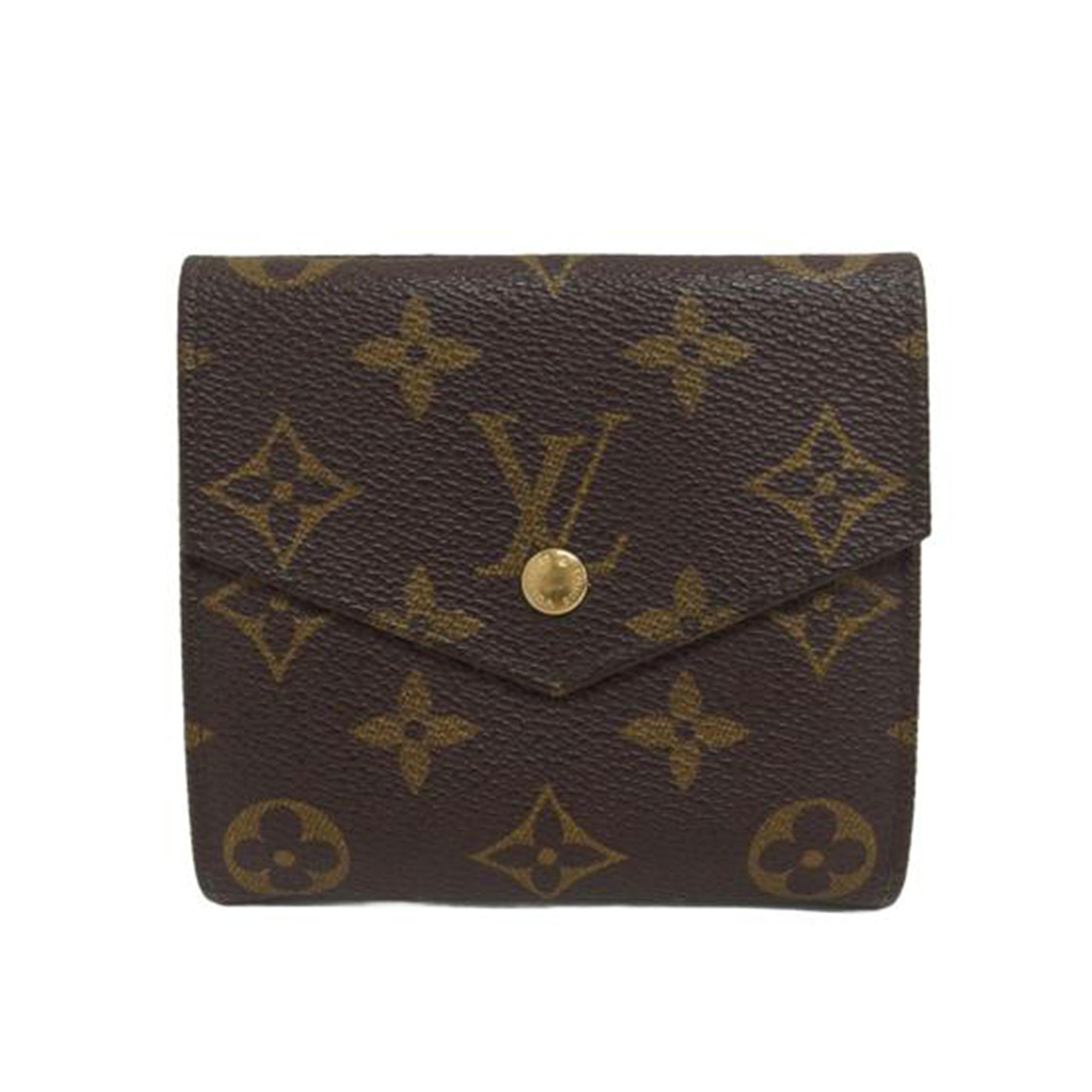 LV ルイ・ヴィトン Wホック財布/ポルトモネ・ビエ・カルトクレディ/モノグラム/M61660//AN0***/ABランク/04