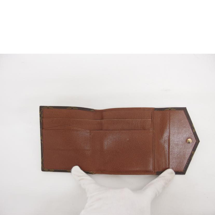 LV ルイ・ヴィトン Wホック財布/ポルトモネ・ビエ・カルトクレディ/モノグラム/M61660//AN0***/ABランク/04