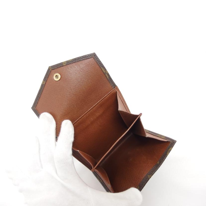 LV ルイ・ヴィトン Wホック財布/ポルトモネ・ビエ・カルトクレディ/モノグラム/M61660//AN0***/ABランク/04