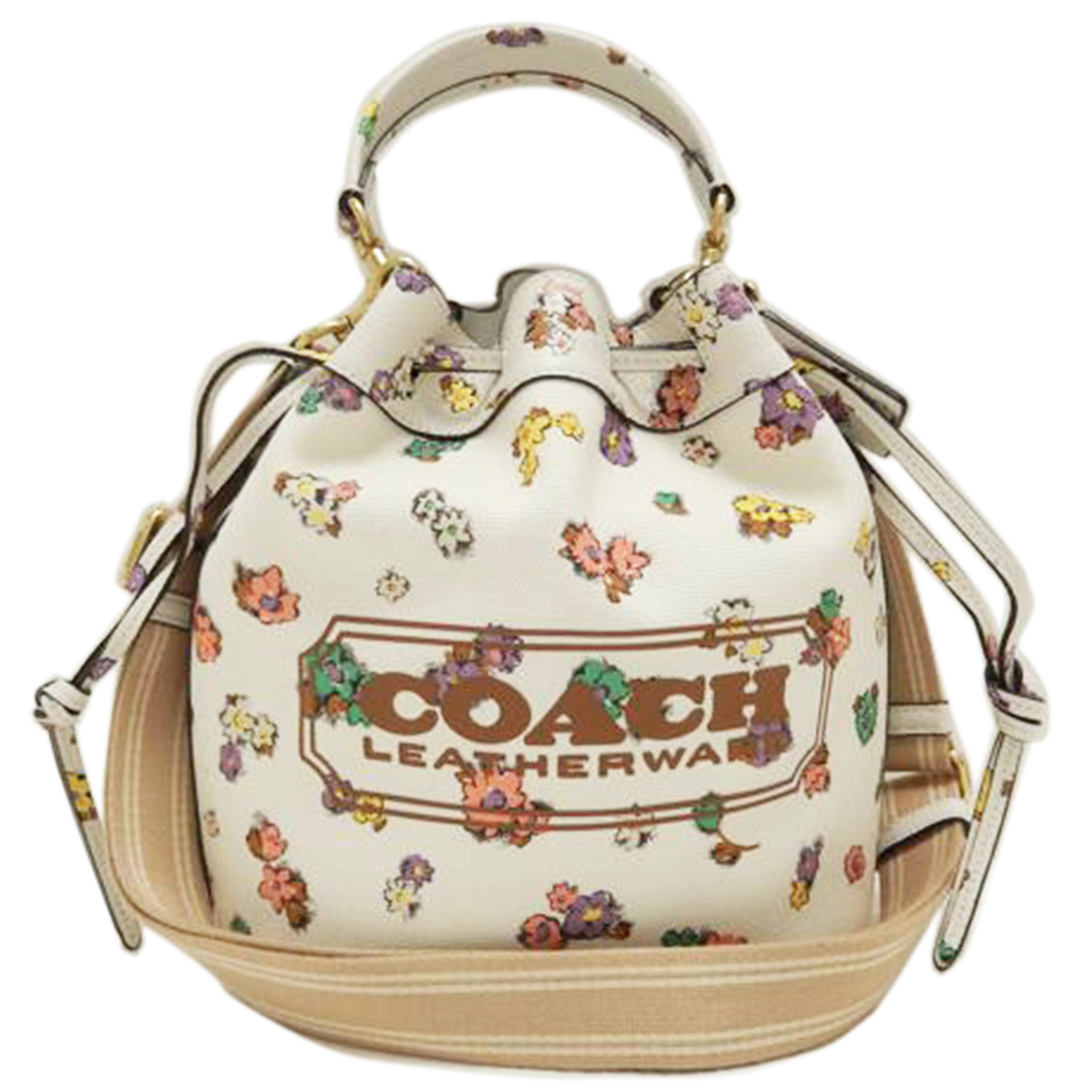 COACH コーチ/フィールドバケットブティックラインショルダーバッグ/C3854//B2180/Aランク/85