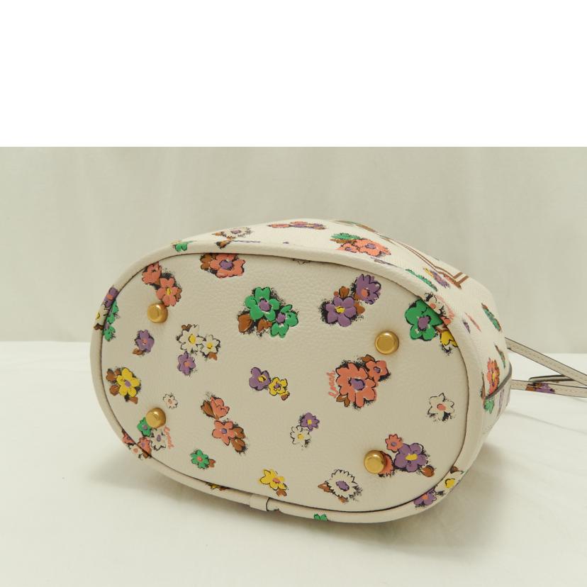 COACH コーチ/フィールドバケットブティックラインショルダーバッグ/C3854//B2180/Aランク/85