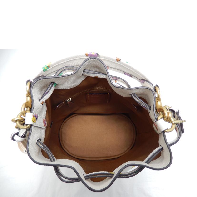 COACH コーチ/フィールドバケットブティックラインショルダーバッグ/C3854//B2180/Aランク/85