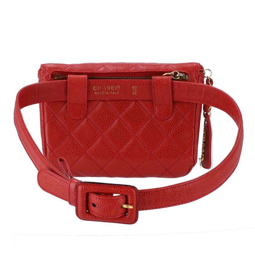 CHANEL シャネル/キャビアスキンウエストポーチ//3828347/ABランク/75