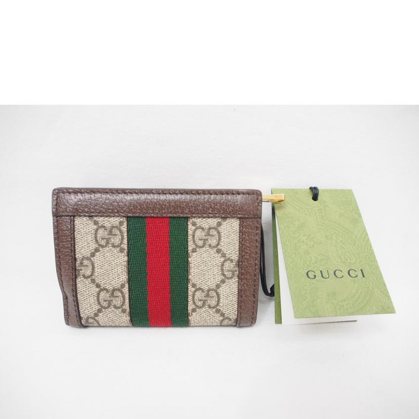 GUCCI グッチ/オフィディアウェブ/GGスプリーム/コンパクトウォレット/644334//534563/SAランク/78