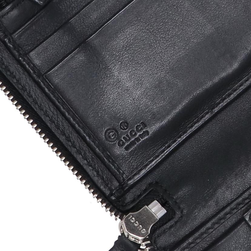 GUCCI グッチ/マイクログッチシマラウンドファスナー長財布/391465//493***/Bランク/94