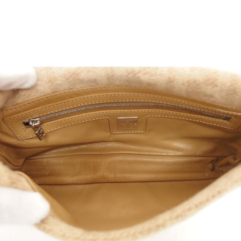 FENDI フェンディ/ウールズッカ柄/マンマバケット/ベージュ/2321-26424//009/ABランク/04
