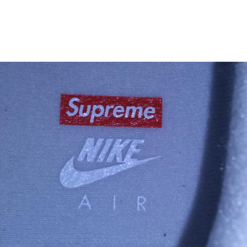 SUPREME ×NIKE シュプリームxナイキ/シュプリーム×ナイキエアフォース1 WHT/RED/CU9225-100//SAランク/94