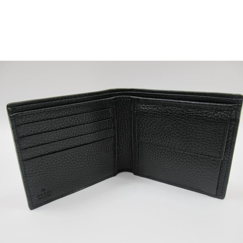 GUCCI/二つ折り財布/レザー/473922//493075/Aランク/63