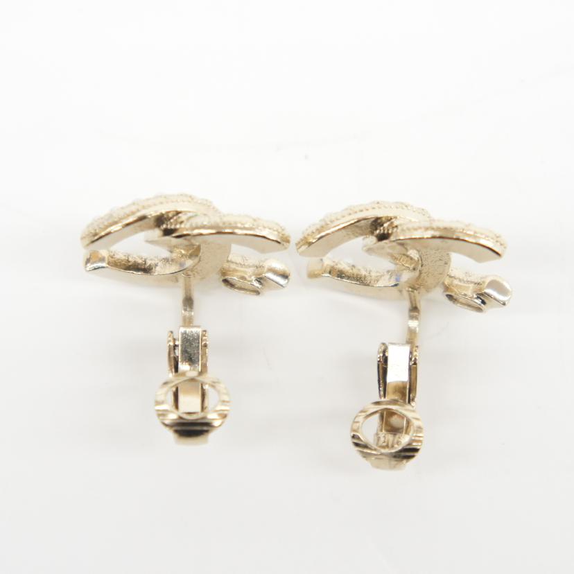 CHANEL シャネル/ココマークビジュー×フェイクパールイヤリング//A21*/ABランク/75