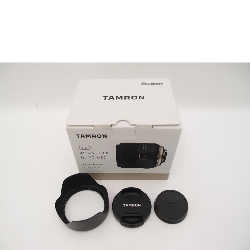 TAMRON タムロン/大口径単焦点レンズ(Nikon用)/SP45mm F1.8 Di VC USD//009479/ABランク/69