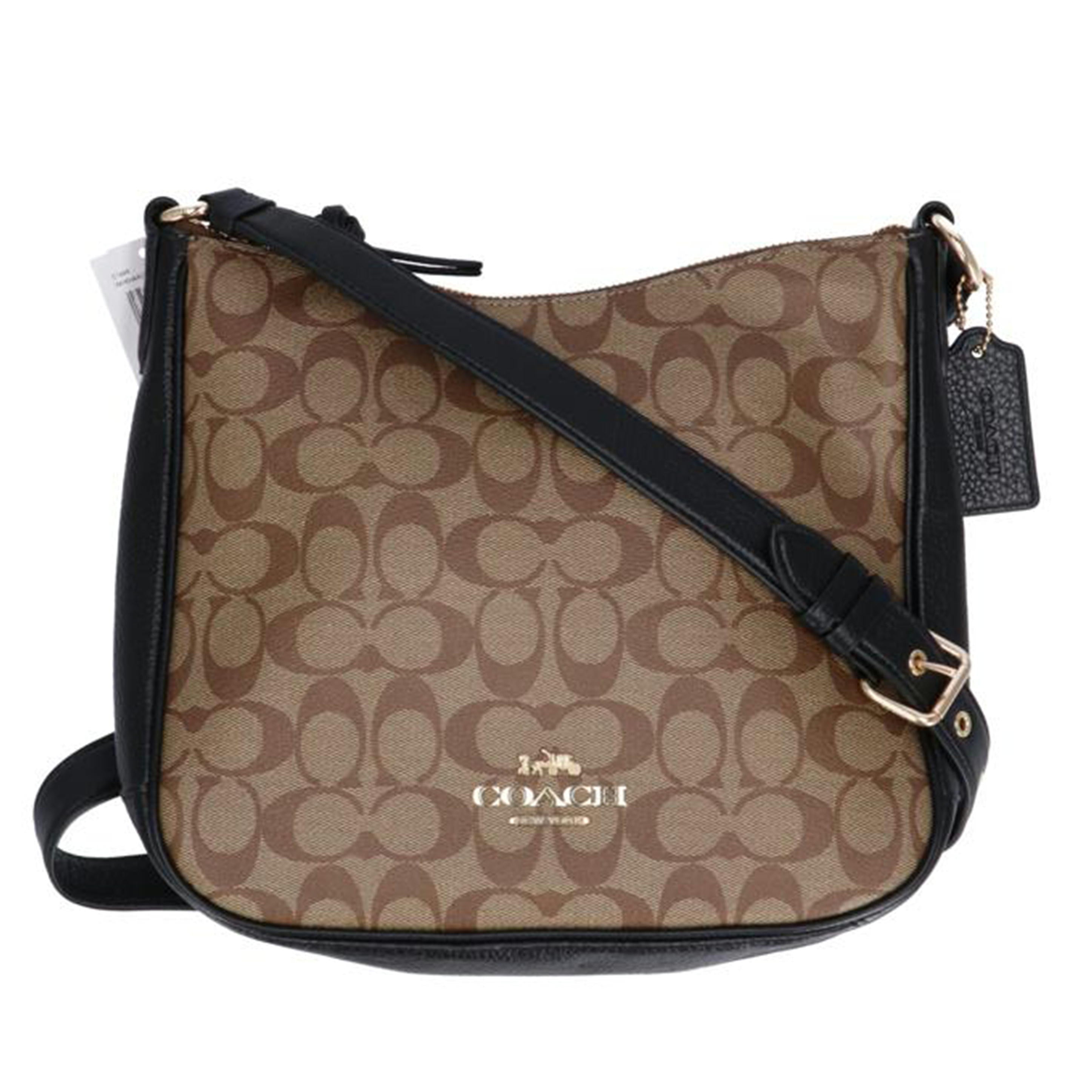 COACH コーチ/シグネチャー クロスボディ エリー ファイルバッグ/C1649//H21**/Aランク/75