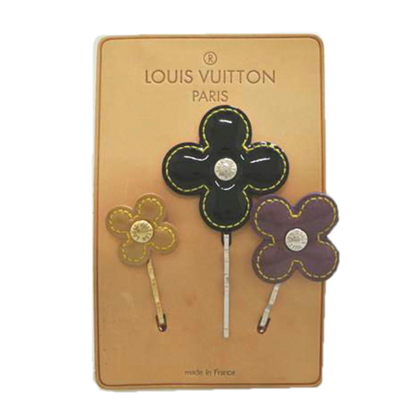 LV ルイヴィトン/LVヴィルニ ヘアピン3点セット//FL0012/ABランク/87
