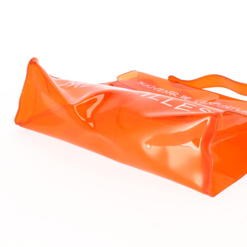 HERMES エルメス ハンドバッグ/ビニールケリー/オレンジ//ABランク/75